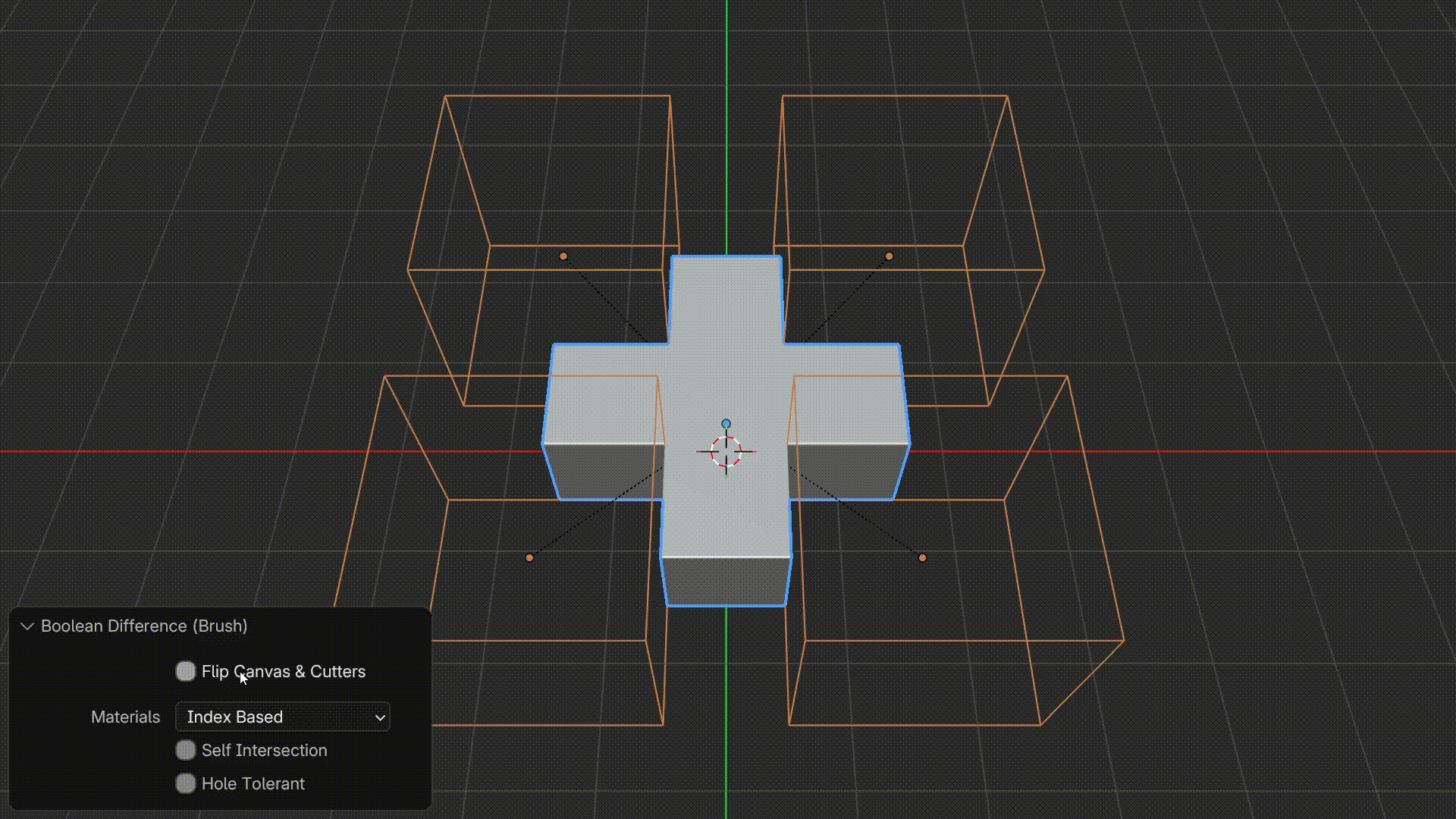 Flip option in Boolean operators