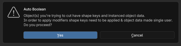 Destructive Boolean confirmation pop-up